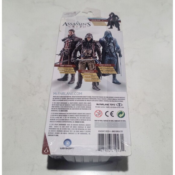 NEW Assassin's Creed EAGLE Eye Vision Arno Dorian Action Rare Figure 2015 NIB - Picture 7 of 12